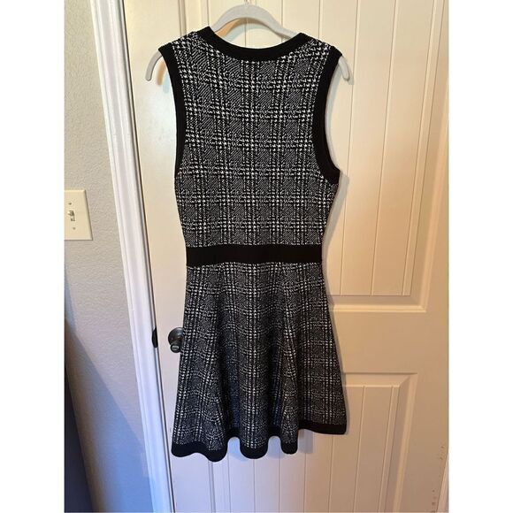 Kate Spade Out West Mod Plaid Knit Sweater Swing Dress Size Small OUMU1094 - Picture 10 of 13